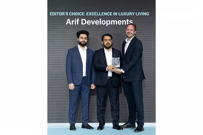 Arif Developments recognised for luxury living excellence at Gulf Business Real Estate Summit 2026
