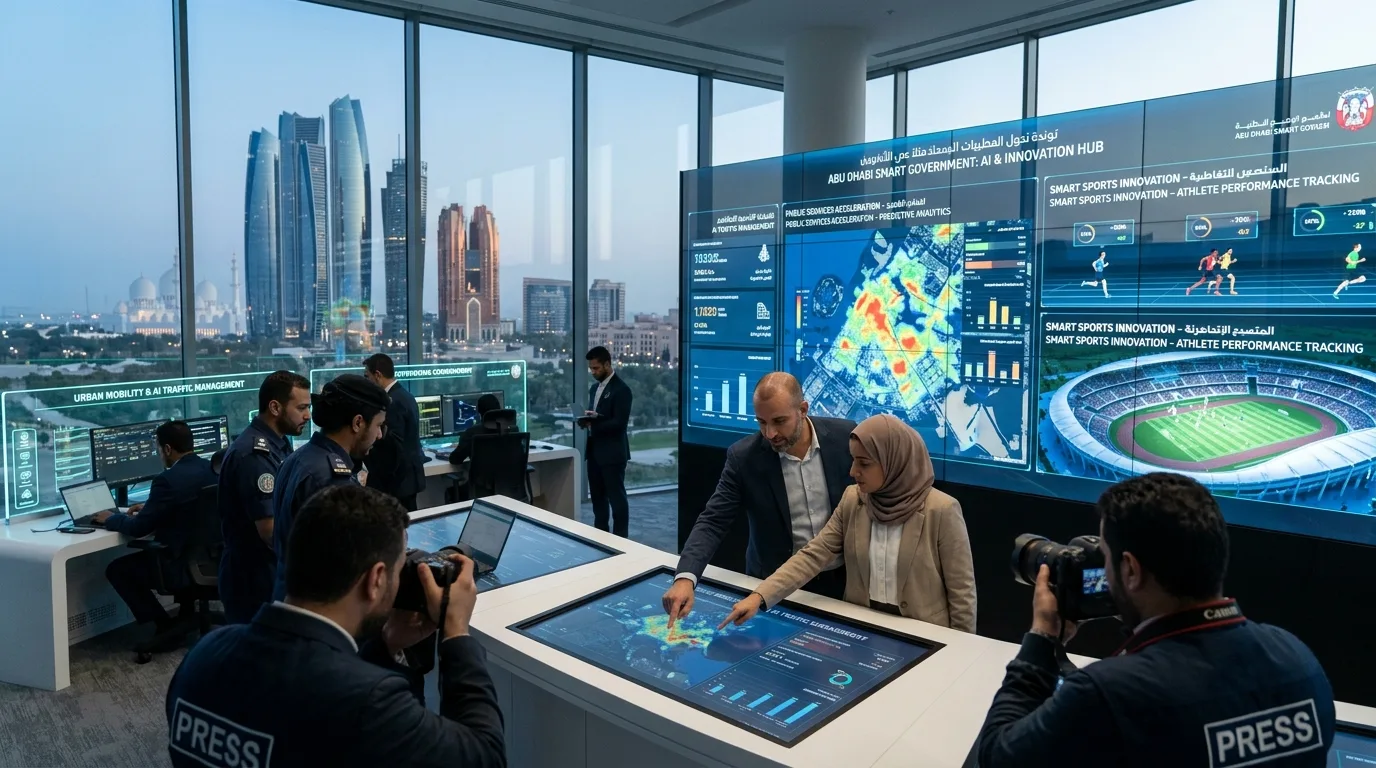 Abu Dhabi Doubles Down on AI Innovation as Smart Sports and Public Services Accelerate 