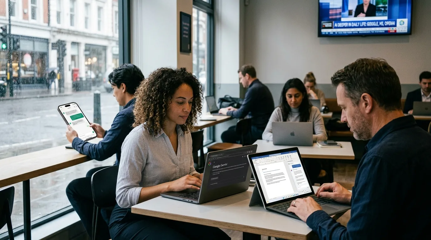 OpenAI, Microsoft and Google Push AI Deeper Into Daily Life
