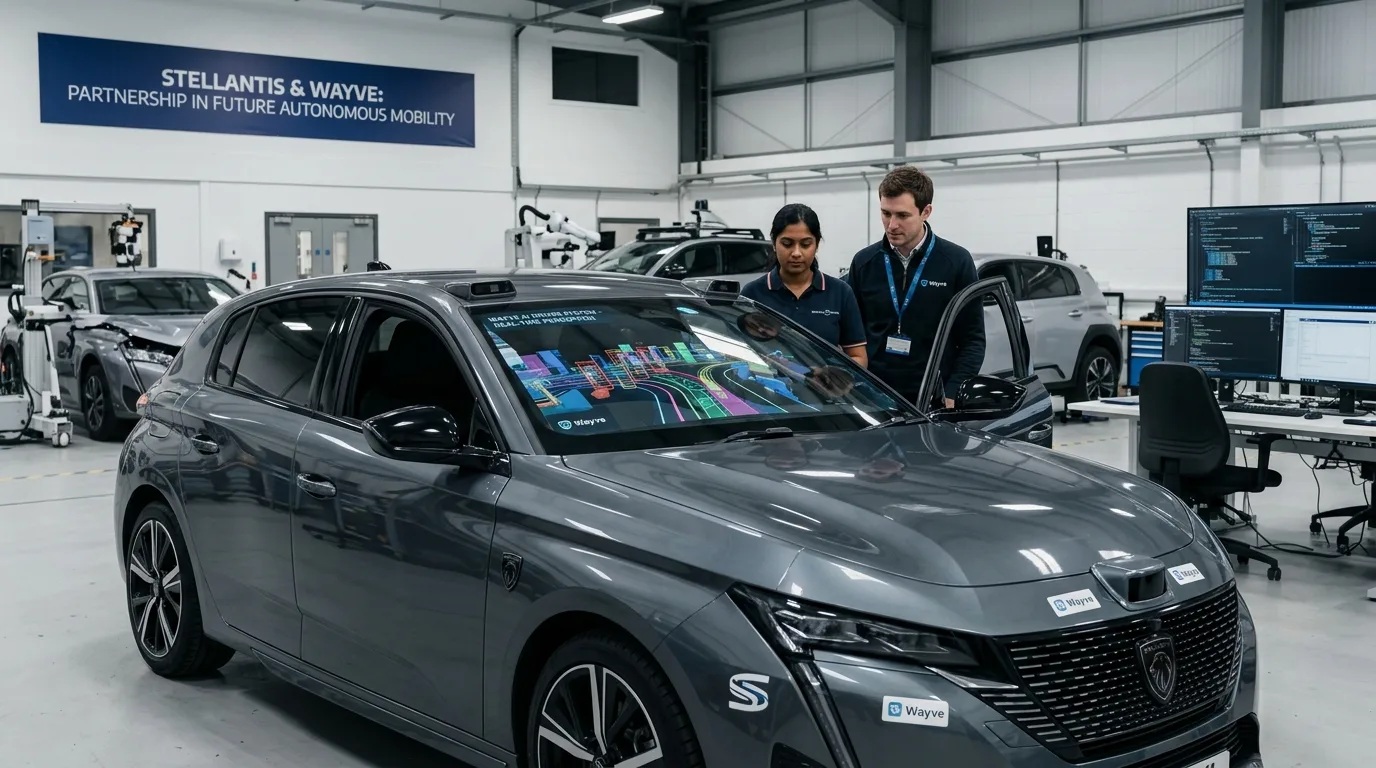 Stellantis Integrates Wayve's Self-Driving Software in Future Vehicles — Major AI Partnership for Autonomous Cars