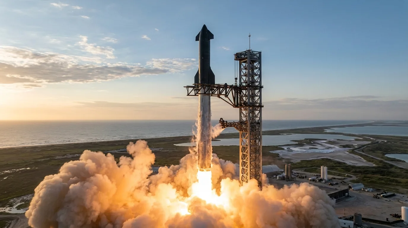 SpaceX Starship rocket launch with Morningstar valuation graphic overlay showing $780 billion assessment versus $1.75 trillion IPO target