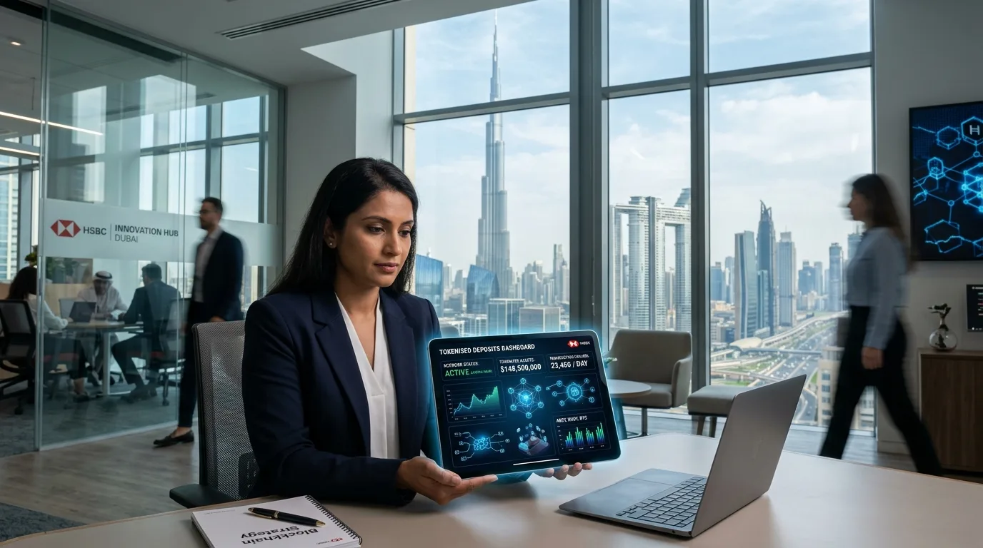HSBC Unveils Pioneering Tokenised Deposit Service in the UAE to Bridge Institutional Cash with Blockchain Technology