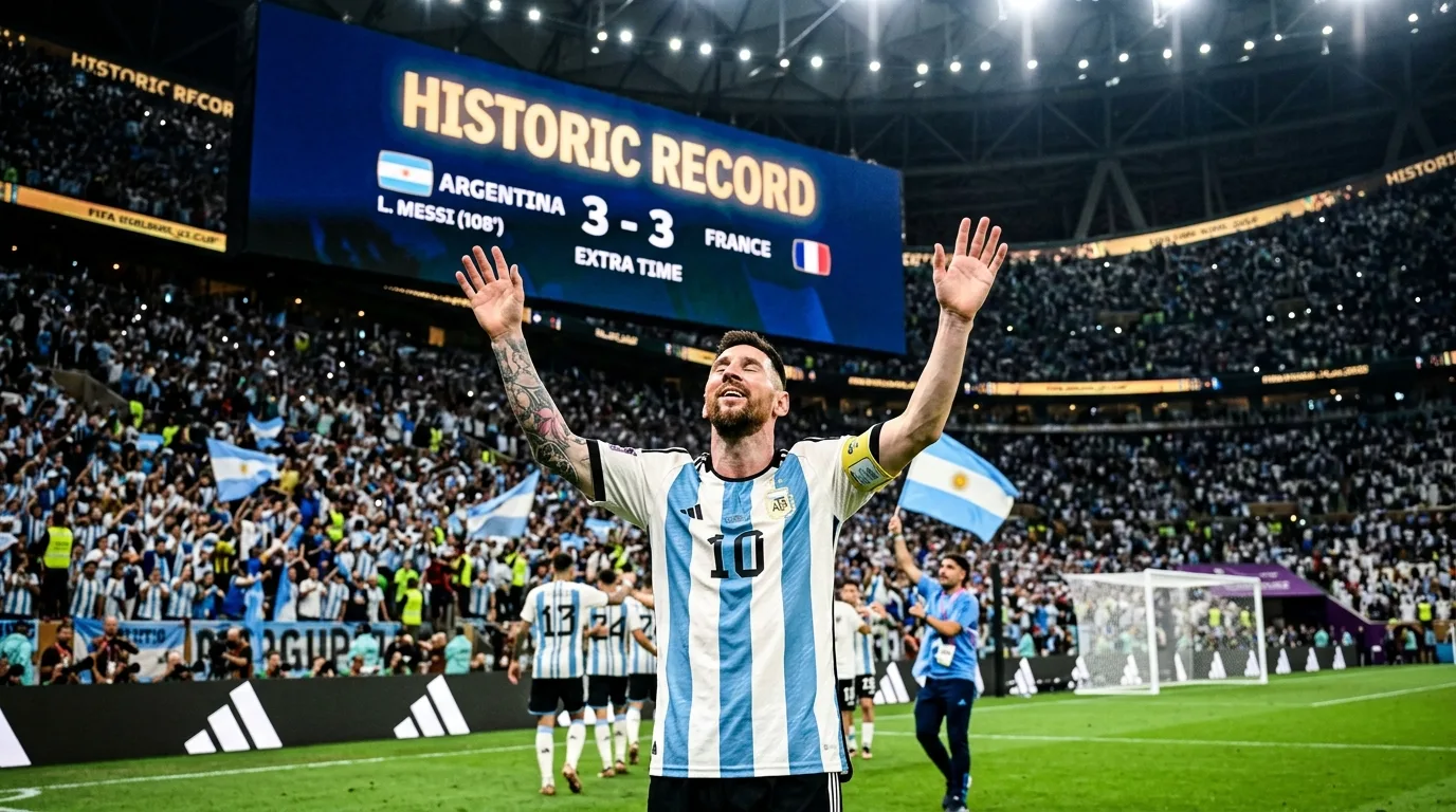 World Cup Historic Night: Messi Claims All-Time Goal Record as Argentina and France Secure Round of 32 Berths