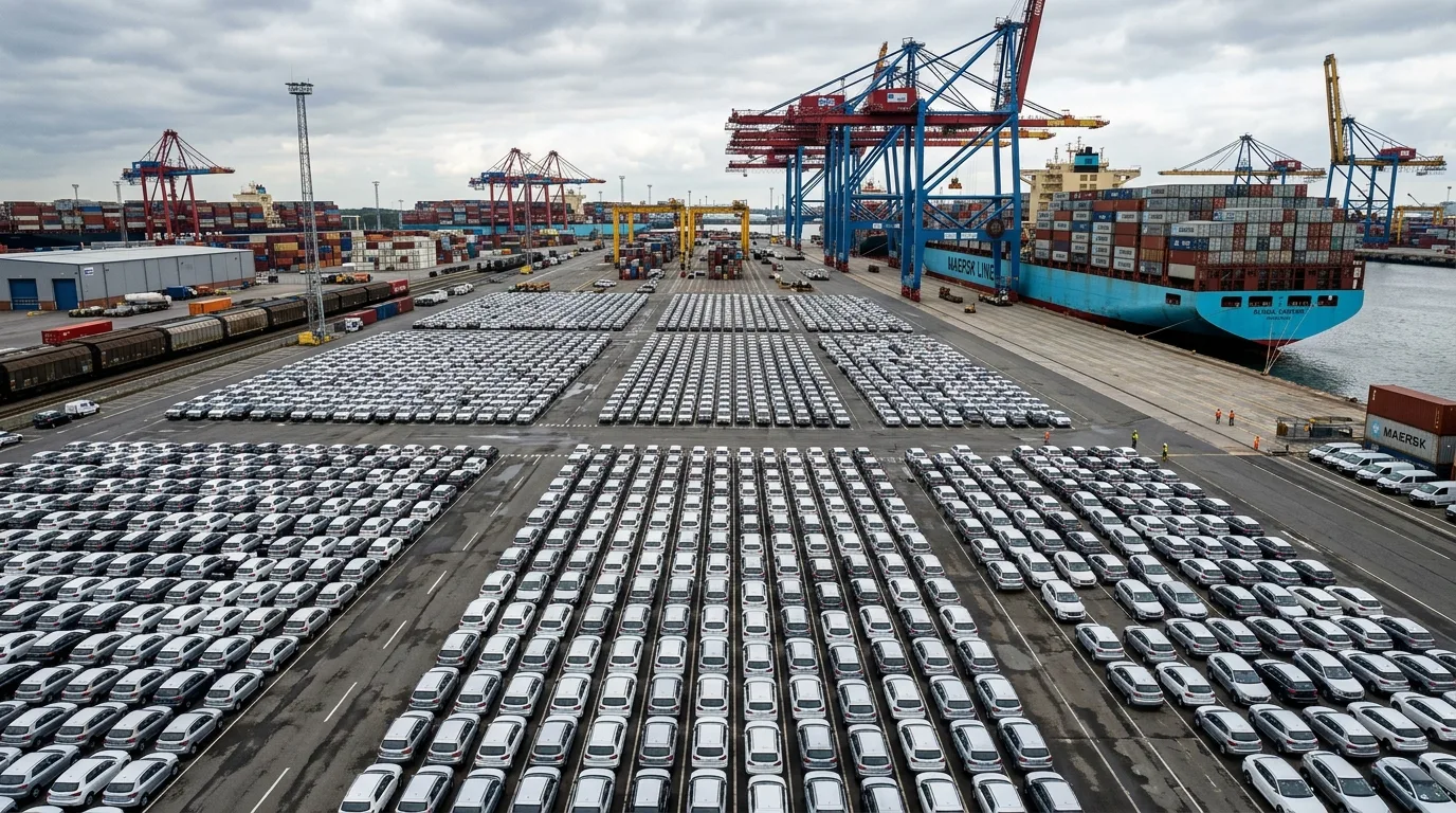 Logistics Bottlenecks: Toyota Sales Dip Highlights Global Automotive Supply Vulnerabilities