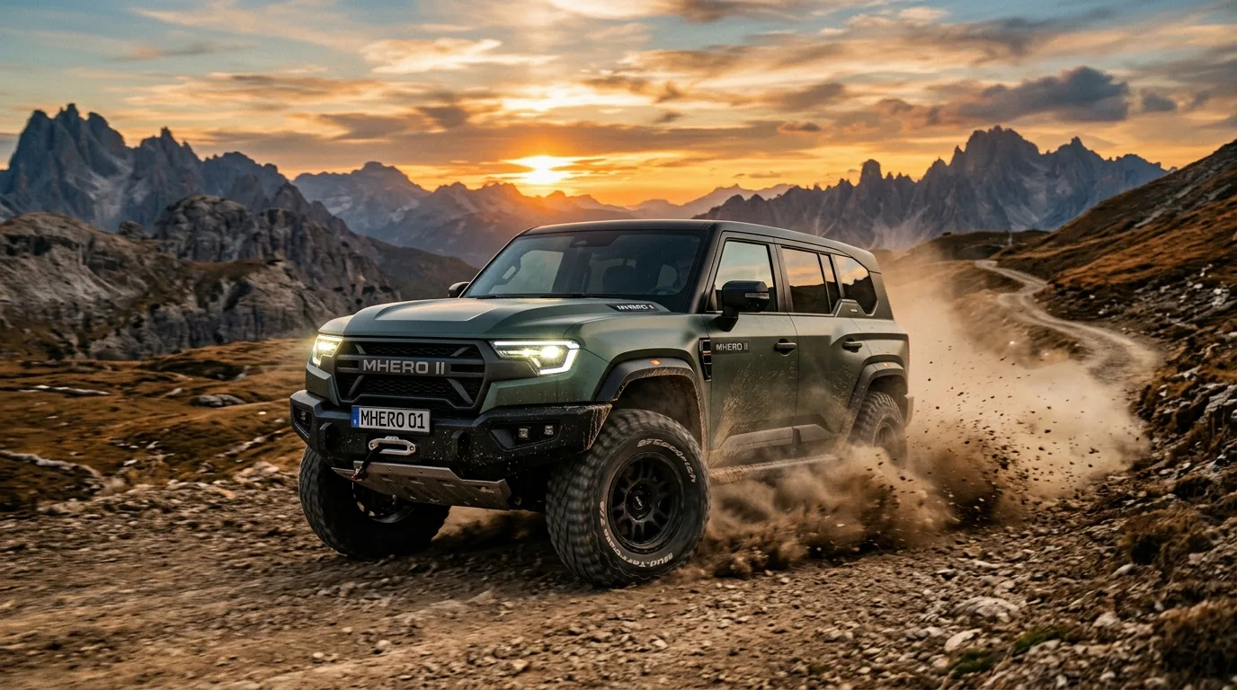 The 677-Horsepower Challenger: How the Newly Unveiled MHERO II Aims to Redefine Premium Adventure Travel