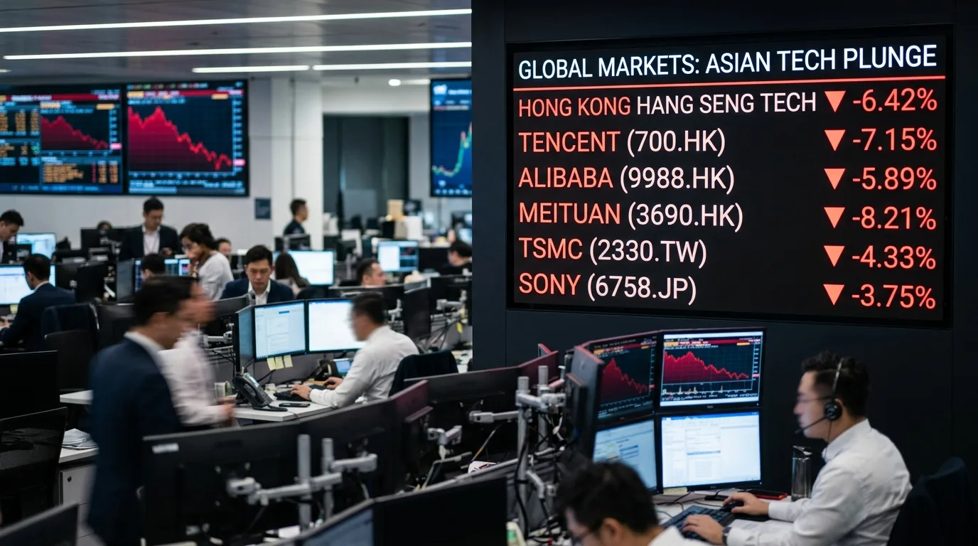 Global Capital Realignment: Asian Tech Shares Slump as Q3 Sector Rotation Intensifies Ahead of Pivotal Jobs Data