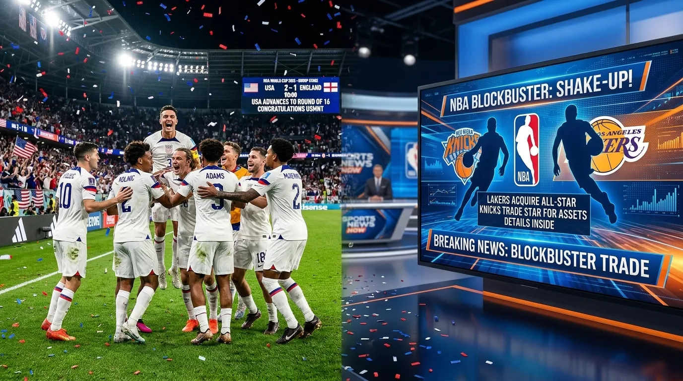 Sovereign Triumphs and Blockbuster Shifts: Team USA Secures World Cup Round of 16 Berth While NBA Hierarchy Upended by Historic Trade