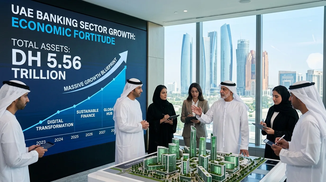 Economic Fortitude: UAE Banking Assets Hit Dh5.56 Trillion as Central Bank Outlines Massive Growth Blueprint