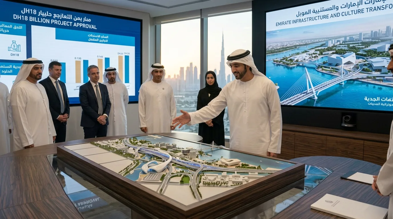 Elevating the Emirate: Sheikh Hamdan Approves Landmark Dh18 Billion Projects to Transform Infrastructure and Culture  