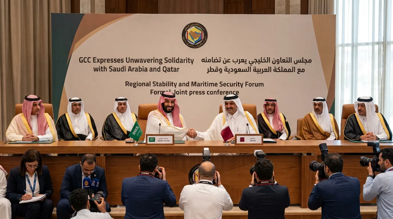Regional Stability: GCC Expresses Unwavering Solidarity with Saudi Arabia and Qatar Following Commercial Shipping Interceptions