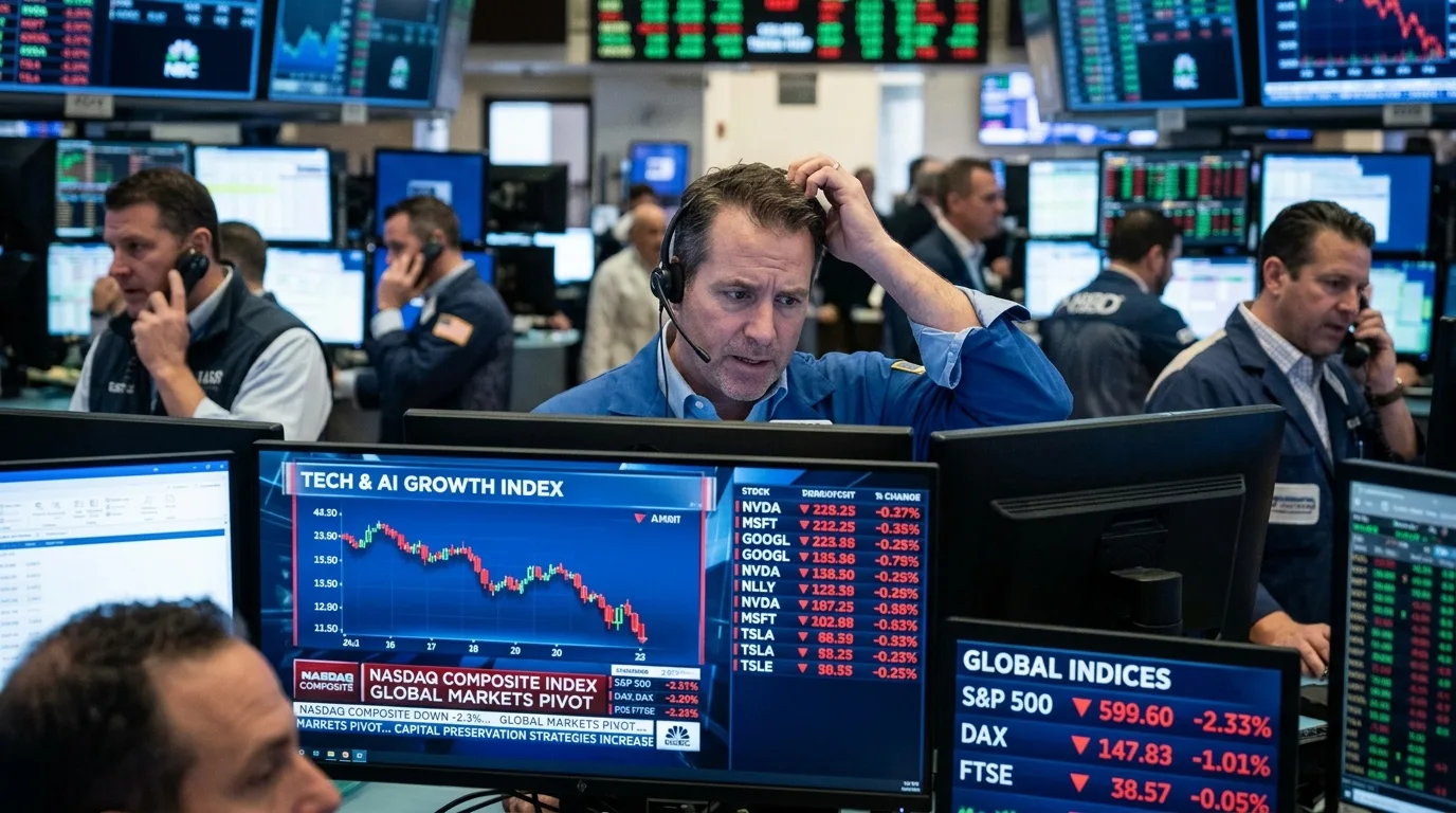 Market Calibration: High-Growth AI Tech Stocks Face Valuation Realignment as Global Indices Pivot Toward Capital Preservation