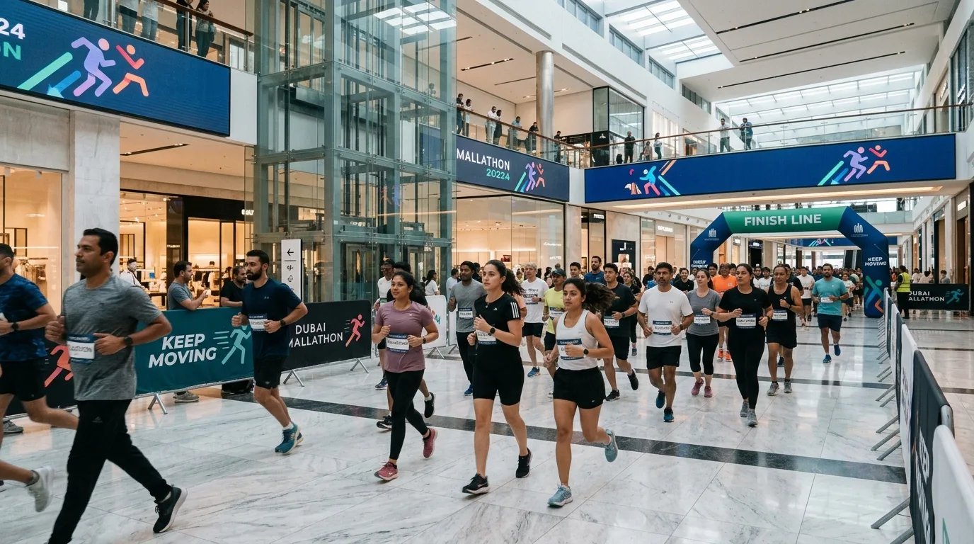 Summer Wellness: How the Dubai Mallathon Is Transforming Indoor Fitness