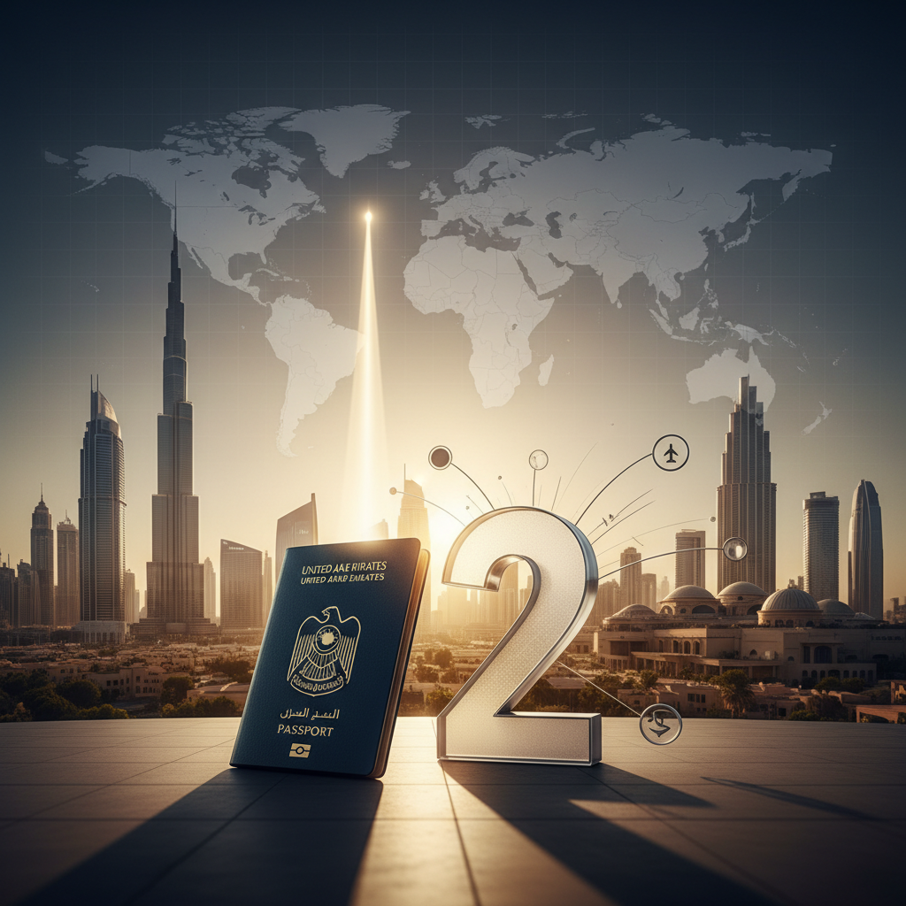 UAE passport ranked world’s second most powerful in 2026 - Gulf News