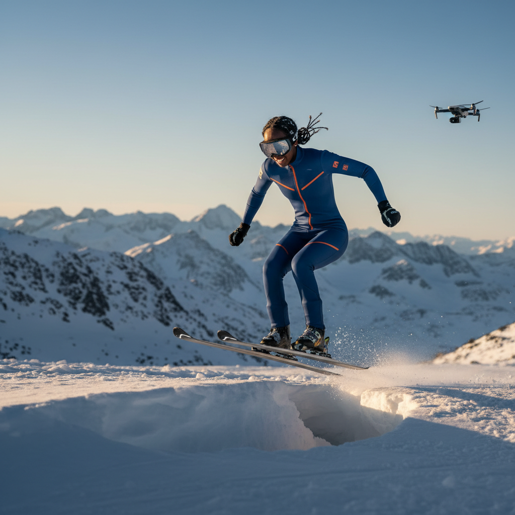 Charting a Peak: Athena Makonnen Transcends Geographic Limits in Alpine Racing