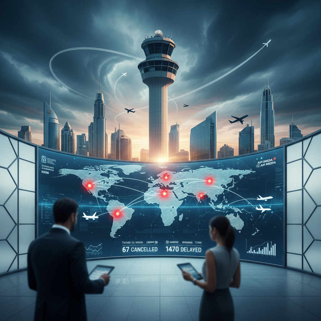 Flights Cancelled In Asia As Thailand, Japan, Singapore, UAE, India, And Indonesia Cancel 67 And Delay 1470 Flights, Disrupting Emirates, JAL, ANA, Thai Airways, Air India, And Others In Dubai, Tokyo, Bangkok, Delhi, And More - Travel And Tour World