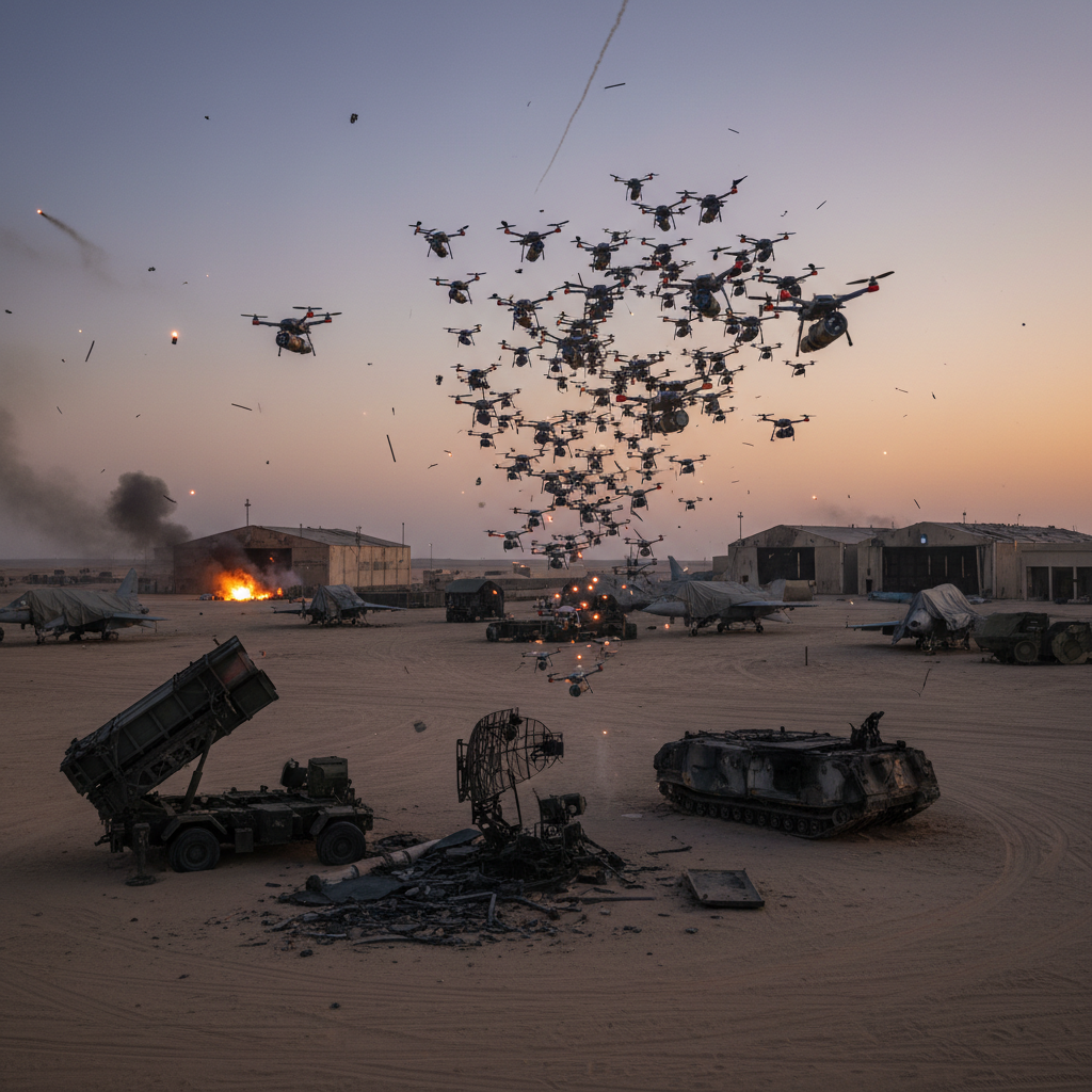 Asymmetric Warfare: Low-Cost Drones Deplete 86% of Traditional Gulf Defenses