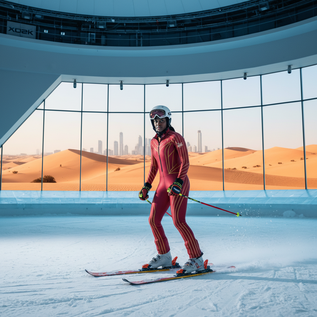 Athena Makonnen: Redefining Professional Alpine Skiing from the Desert of Dubai