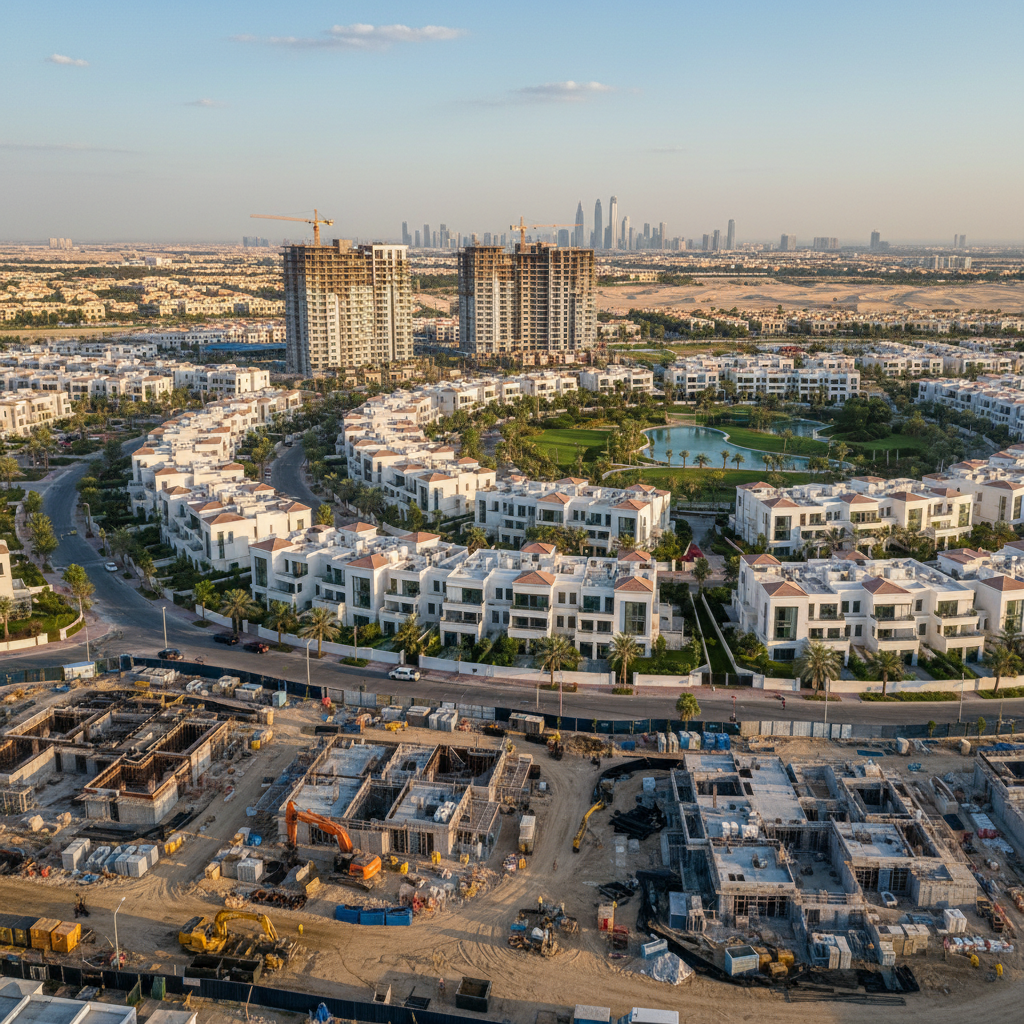Dubai Properties awards contracts worth AED 1.1 billion to expand Villanova with 850 new homes - Government of Dubai Media Office