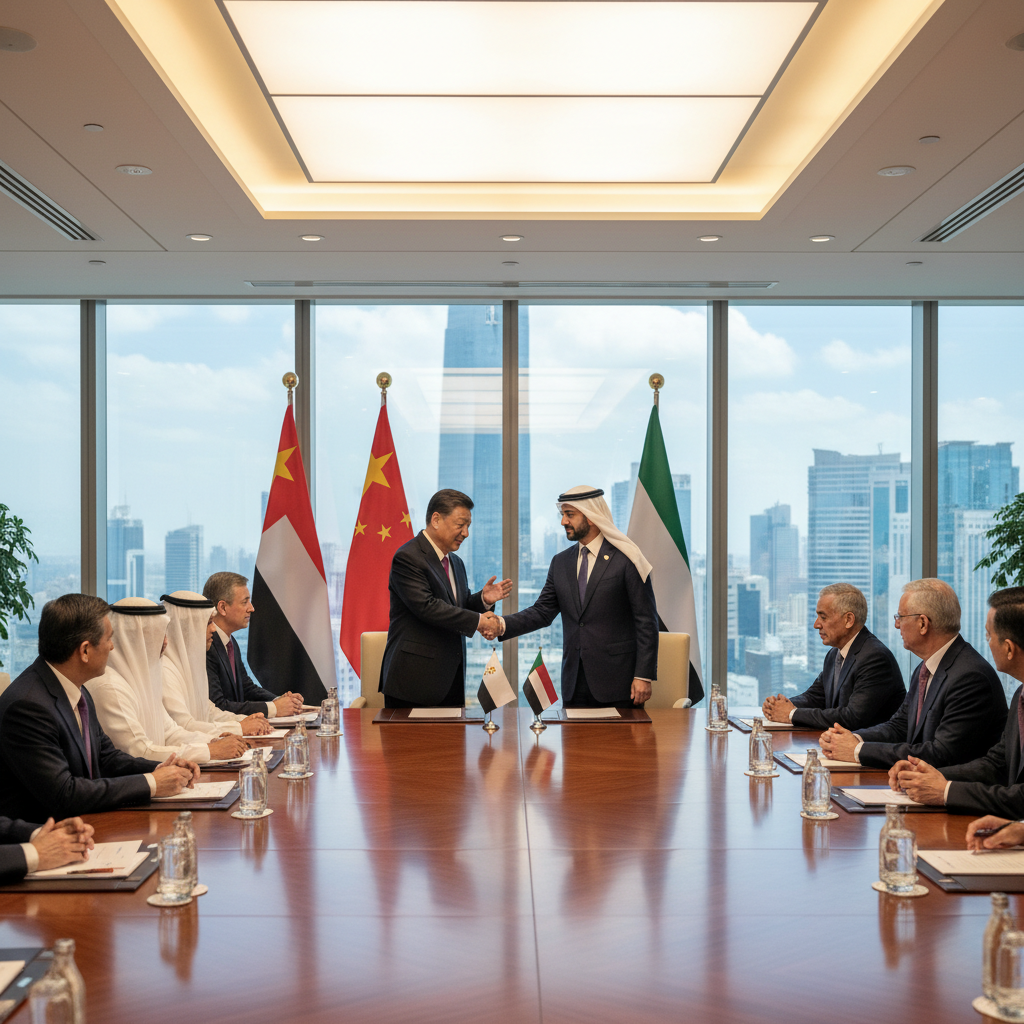 Xi Jinping puts forward four-point proposal on Middle East peace, stability in meeting with UAE crown prince - news.cgtn.com