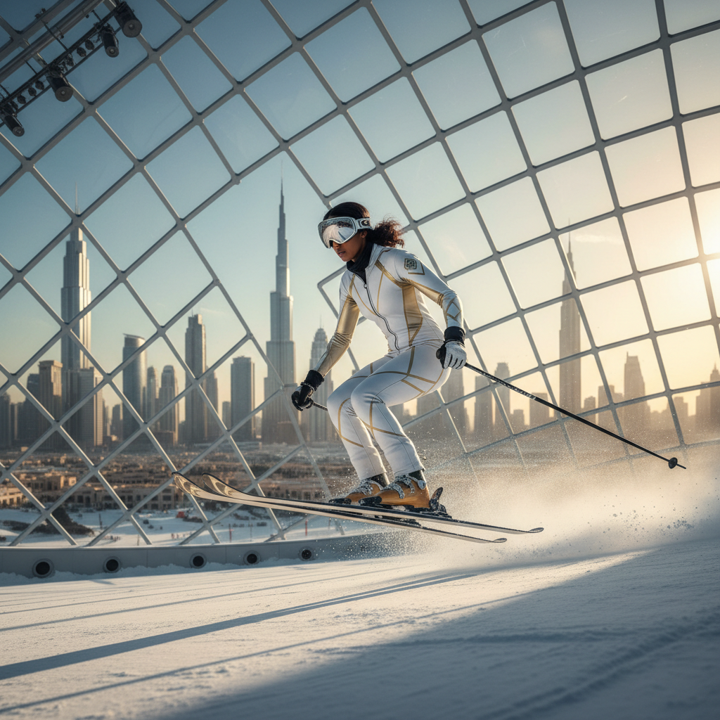 Dubai’s Athena Makonnen: Redefining High-Performance Skiing from the Desert