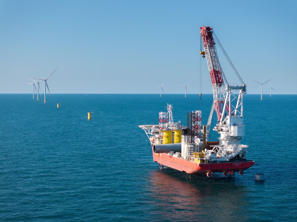 Masdar, ScottishPower Renewables mark major engineering milestone at East Anglia THREE windfarm
