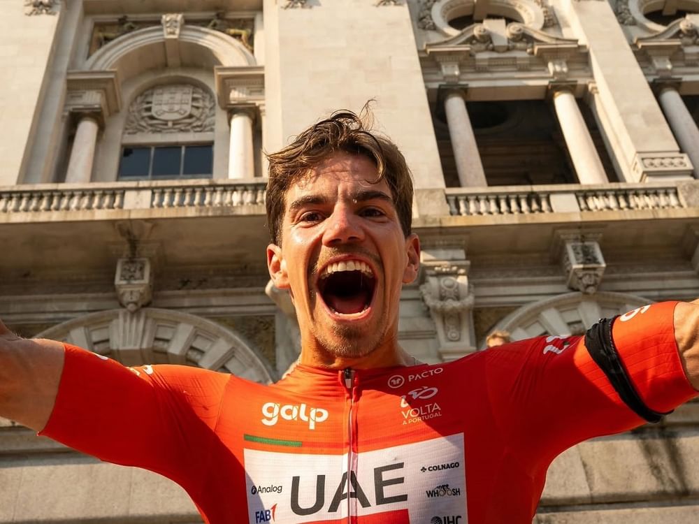 UAE Team Emirates-XRG's Oliveira claims first professional victory at Volta a Portugal