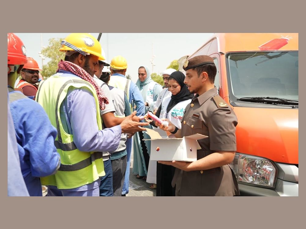 GDRFA Dubai participates in 3rd edition of 'Freej Fridge' initiative