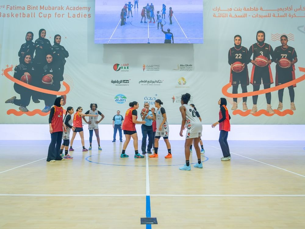 Fatima bint Mubarak Academy Women’s Basketball Cup begins in Abu Dhabi