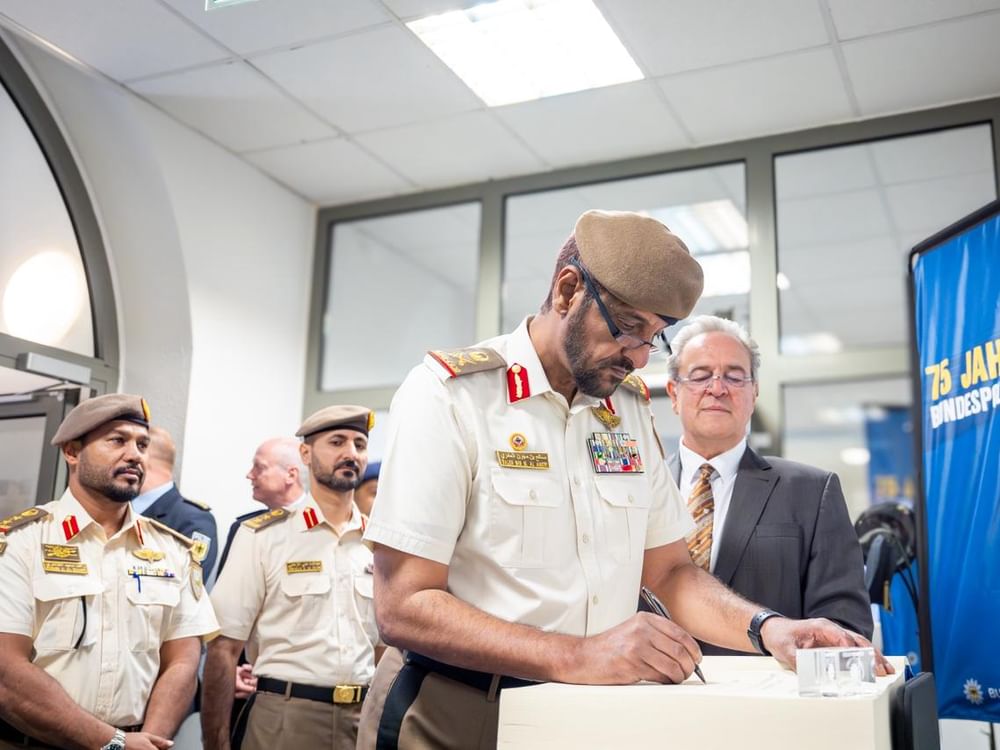 Commander of National Guard meets with President of German Federal Police