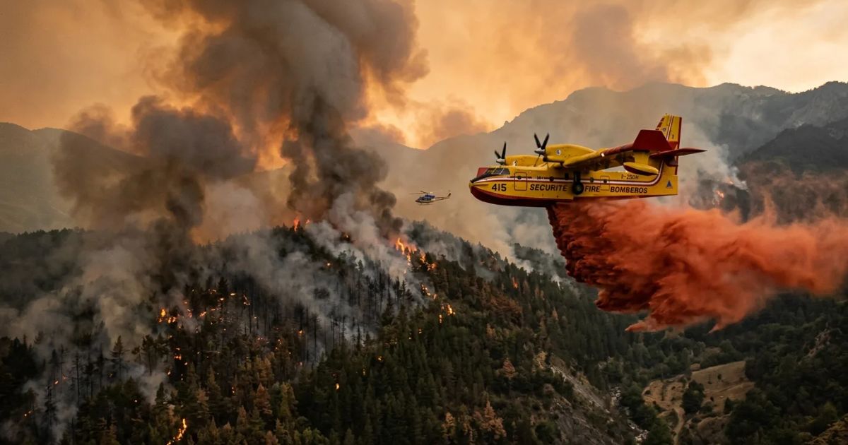 Southern Europe Fights Escalating Wildfires as Extreme Heat Forces Mass Evacuations